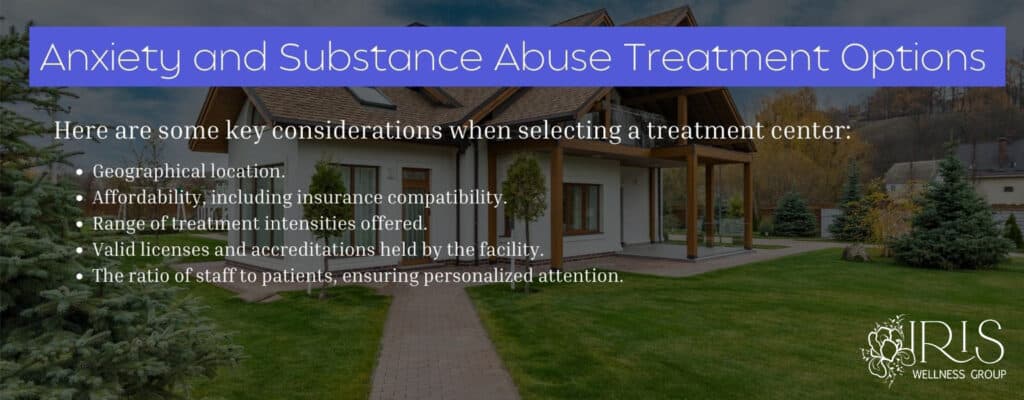 Anxiety Disorder Treatment and Substance Abuse Options: Dual Diagnosis Treatment